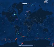 Blue Corridors map