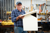 Greater glider nest box construction at Hall Men's Shed