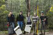 Together with HP Inc., WWF-Australia is working with the Australian National University (ANU) to construct and install nest boxes for greater gliders. These nest boxes provide climate-resilient shelte