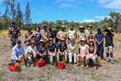 Members of WWF-Australia joined Minyumai Rangers and others to plant koala food and habitat trees
